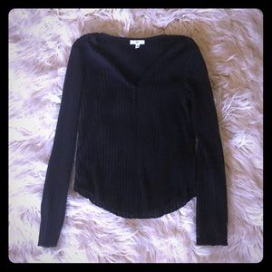 BP black long sleeve breathable top